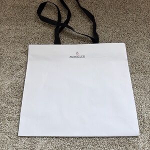 Moncler shopping bag 12.5” x 14”